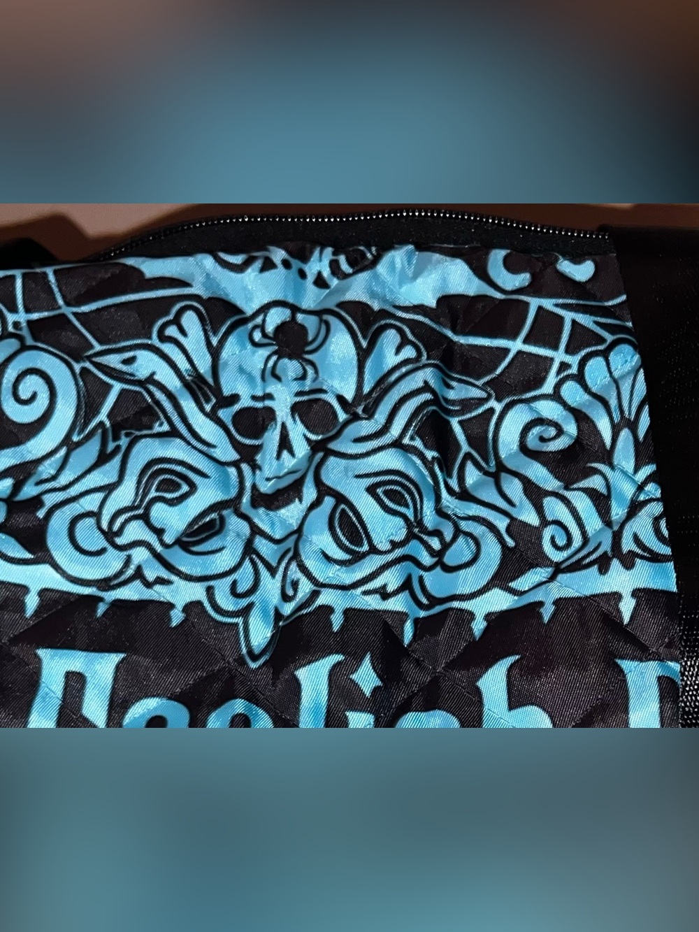 Haunted Mansion “Welcome Foolish Mortals” Duffel Bag - NWOT - Picture 3 of 8